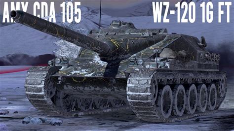 AMX CDA 105 WZ 120 1G FT WoT Blitz Replays YouTube