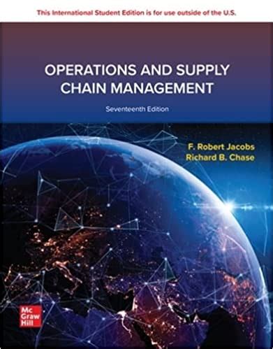 EBook PDF ISE Ebook Operations And Supply Chain Management 17th