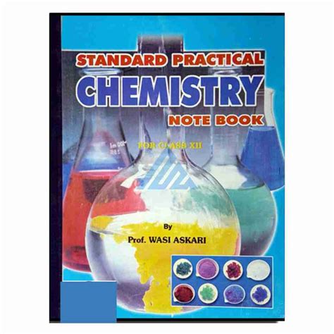 Chemistry Practical Journal For Class 12 Wasi Askari Maryam Academy Booksellers