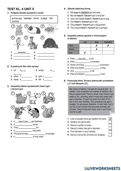 Unit 5 Worksheet 1