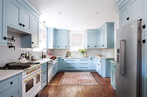 Contemporary Blue Kitchen Ideas