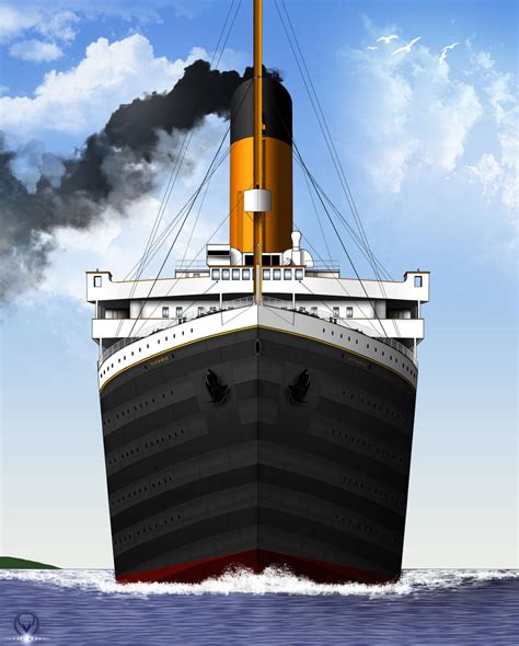 Titanic Sets Sail Updated By Eric Arts Inc On Deviantart