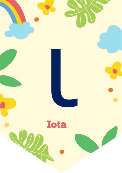 Iota Illuminated: The Smallest Giant in Greek 🔍