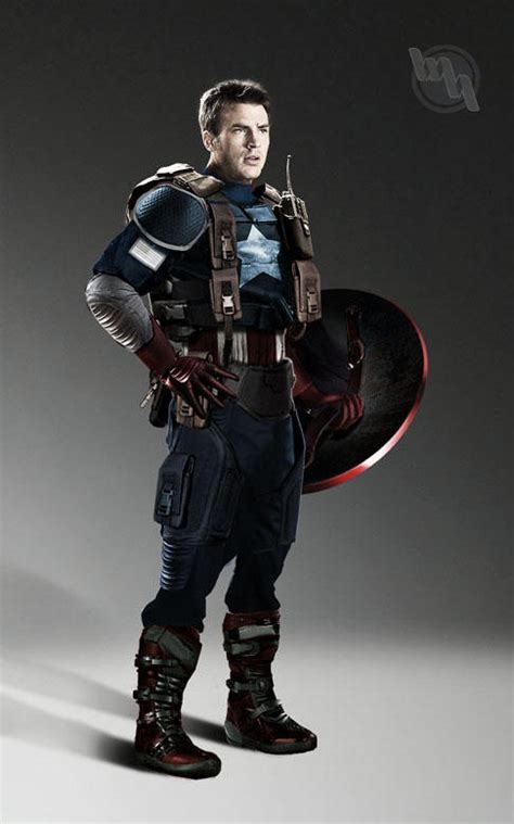 Captain America Concept Art by MARCEL0 on DeviantArt