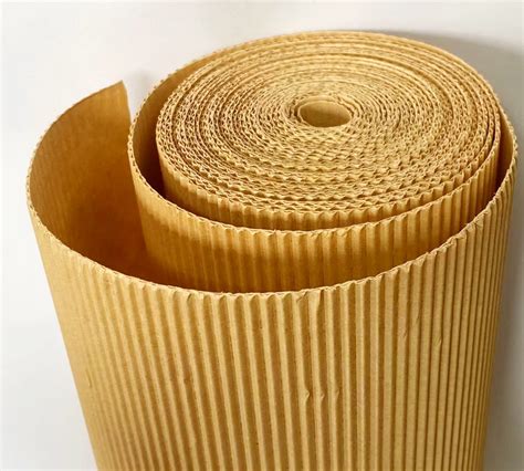 Buy Corrugated Board Paper Roll 500mm X 5m Natural Online Australia