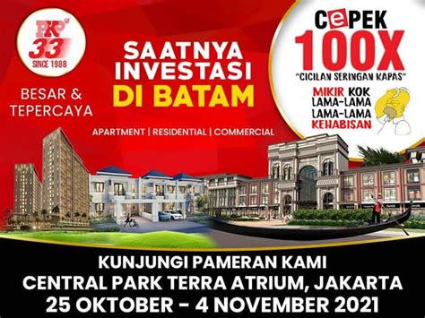 Pt Pkp Batam Hadir Di Central Park Mall Dengan Cicilan Seringan Kapas