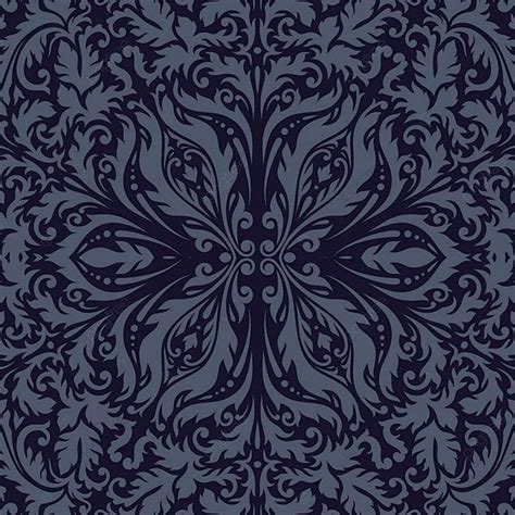 Fundo Decorativo De Luxo Premium Damask Background PNG Luxo