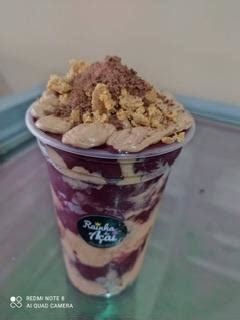 Rainha do Açaí Imbituva 22 Açaí creme de Kinder bueno paçoca