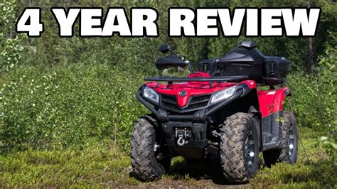 Cf Moto Cforce 520l 4 Years Review Youtube