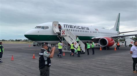 Mexicana Aterriza Primer Vuelo En Chetumal