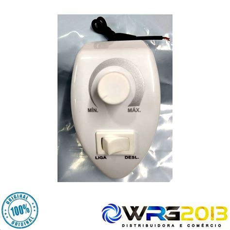 Chave Dimmer Mouse Rotativo P Ventilador Parede Bivolt 400w Shopee