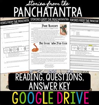 Stories From The Panchatantra Primary Source Reading Distance Learning