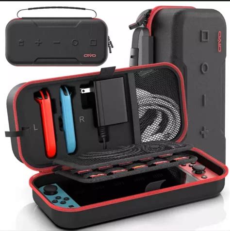 Estojo Case Grande Transporte Para Nintendo Switch Oled Novo