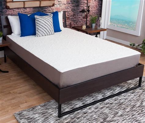 10 in. Gel Memory Foam RV Mattress (Full: 75 in. L x 54 in. W x 10 in ...