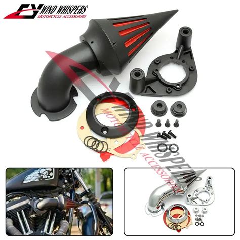 2 Colours Motorcycle Modified Spike Air Cleaner Intake Filter Fits For