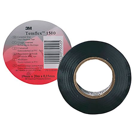 3M Isoleringstape Sort 15mm X 10 Meter 25 DKK