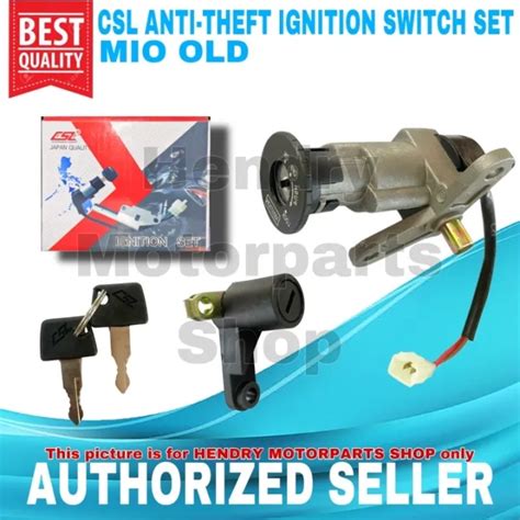 YLxWaVZR陈R4 CSL Anti theft Ignition Switch Seat Lock Set for YAMAHA MIO