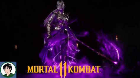 Mortal Kombat 11 Sindel Reveal Trailer Victory Pose Youtube