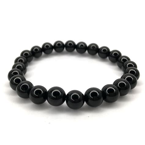 Black Tourmaline Crystal Bracelet Happy Soul Online