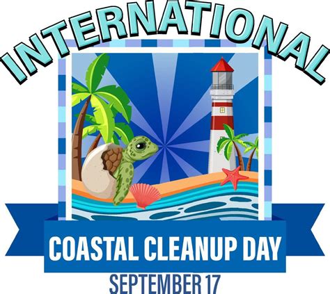 International Coastal Cleanup Day Banner Design 9201868 Vector Art At