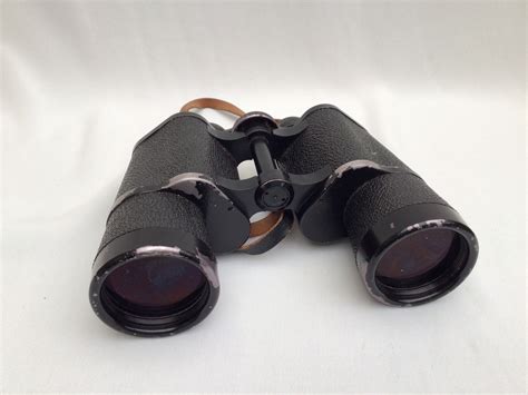 Carl Zeiss Jena Ddr Binoculars X W With Leather Case Etsy