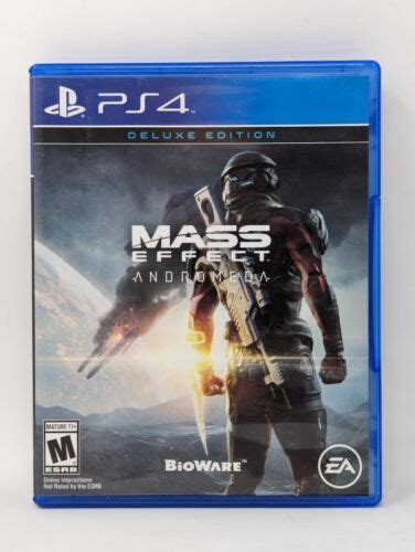 Mass Effect Andromeda Deluxe Edition Sony PlayStation 4 PS4 Video Game