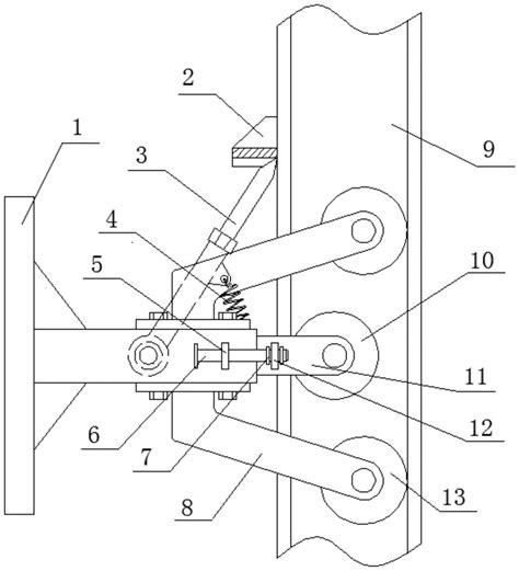 一种建筑模板防坠装置的制作方法