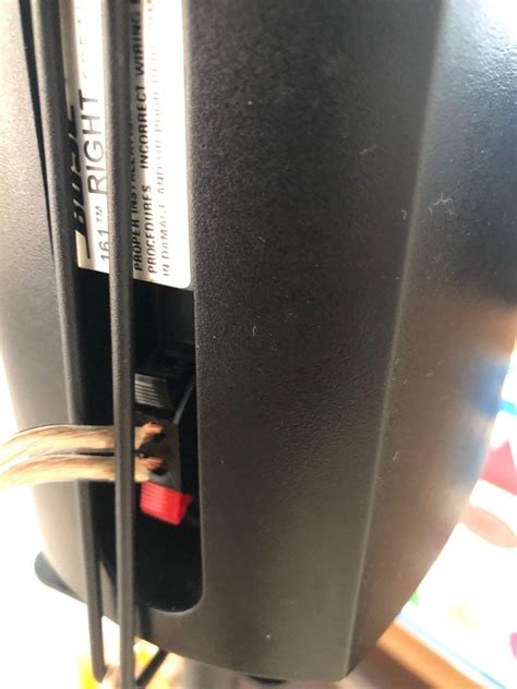 Bose 161 Speaker System Pair Black Audio Soundbars Speakers
