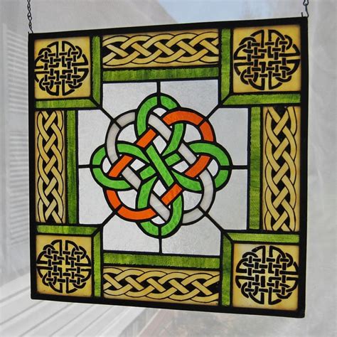 Irish Stained Glass Etsy