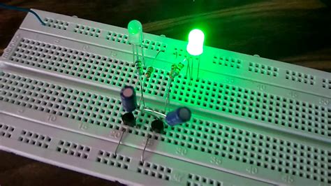 Led Blinking Circuit With Transistor