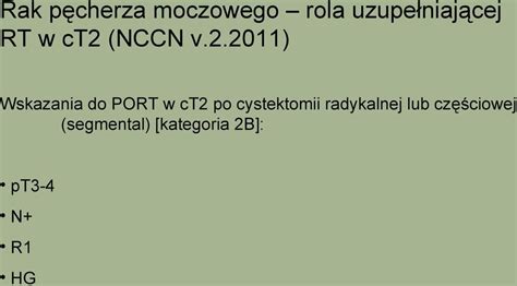 Rola Radioterapii Uzupe Niaj Cej Po Leczeniu Operacyjnym Nowotwor W