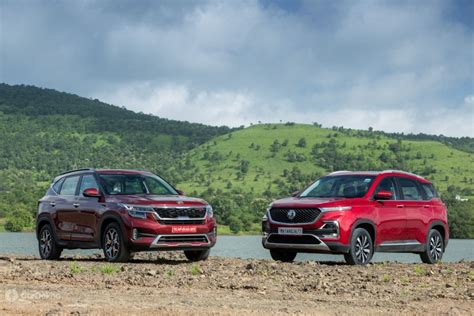 Kia Seltos Vs MG Hector Real World Comparison Space Comfort And