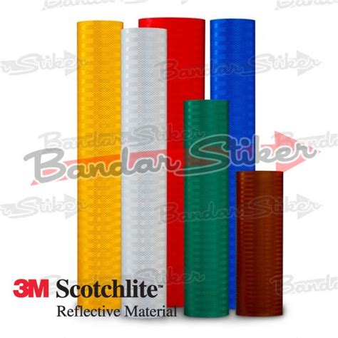 Jual M Scotchlite Egp Prismatic Tipe Stiker Rambu Reflektor