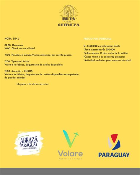 Ruta De La Cerveza Artesanal On Twitter Te Compartimos El Programa De