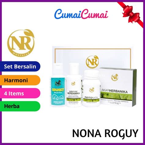 Nona Roguy Set Mini Harmoni Untuk Ibu Bersalin Dan Berpantang Shopee