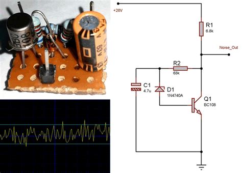 Simple White Noise Generator Circuit