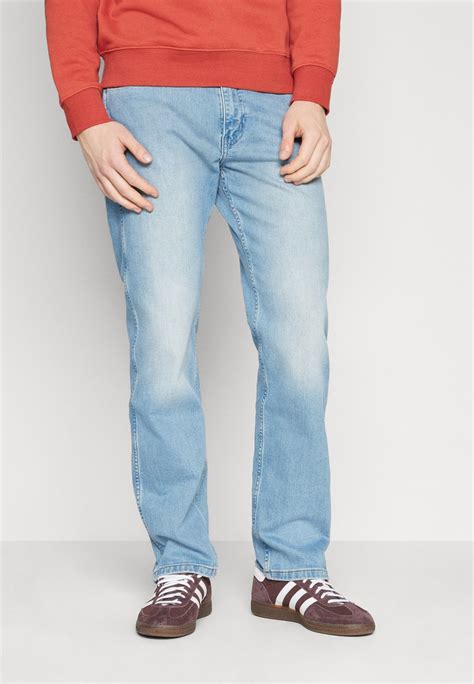 Wrangler Frontier Jeans Relaxed Fit Cleverstone Blue Denim