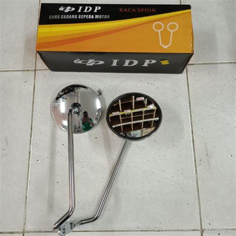 Jual Spion Bulat Vespa Super Sprint Px Excel Gagang Panjang Besi