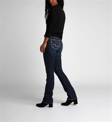 Buy Avery High Rise Curvy Slim Bootcut Jeans For Usd 89 00 Silver