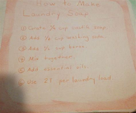 diy laundry soap recipe 3