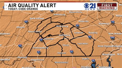 From Red To Orange Air Quality Alert Still Active With Improvement