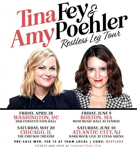 Tina Fey and Amy Poehler going on tour together for 1st time - ABC News