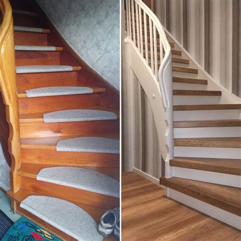 Bildergalerie Treppenrenovierung Treppensanierung Schran Diy Stairs