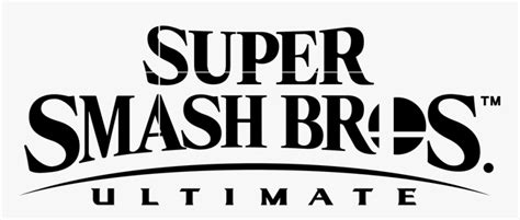 Super Smash Bros Ultimate Logo Transparent - Super Smash Bros Ultimate ...