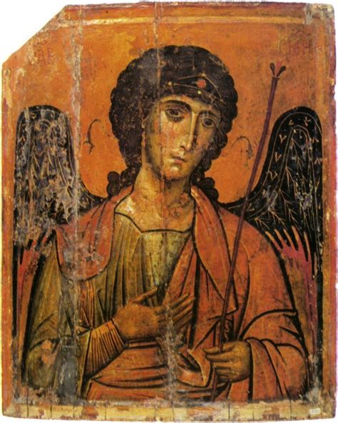 Архангел Михаил. Начало XIII века. 54X45 см. | Archangels, Archangel ...