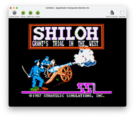 Shiloh Grants Trial In The West Ssi 1987 Apple Ii Ssi Free