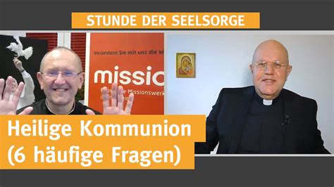 Heilige Kommunion H Ufige Fragen I I Stunde Der