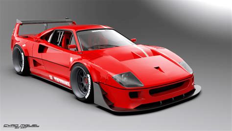 We Could See A Liberty Walk Widebody Ferrari F40