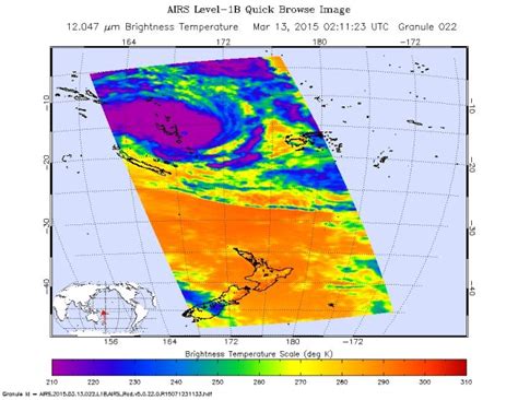 Airs Image Of Pam [image] Eurekalert Science News Releases