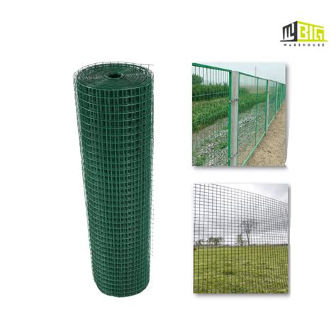 Pvc Coated Green Welded Wire Mesh 12 X 1 X 3 X 1 Mybig™ Warehouse